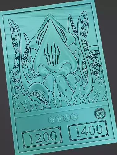 FIEND KRAKEN-ANIME VERSION - YU-GI-OH