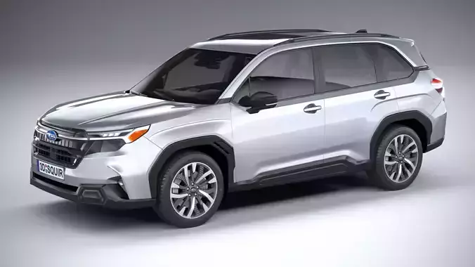Subaru Forester 2025 3D model
