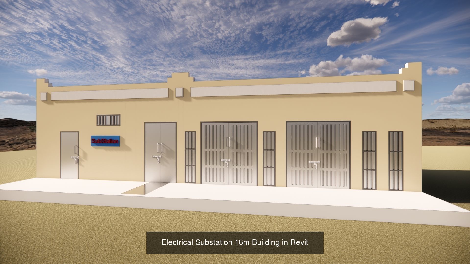 Electrical Substations Buildings Collection _5