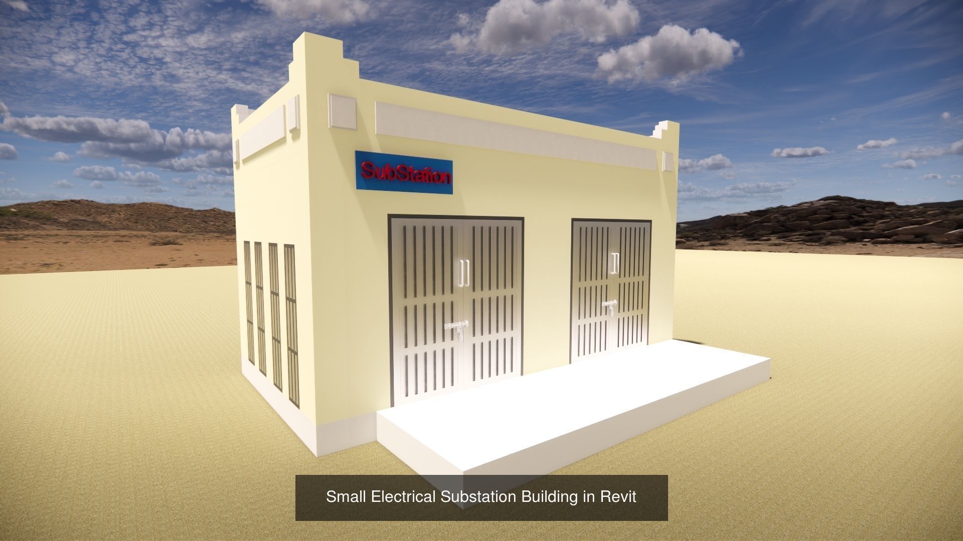 Electrical Substations Buildings Collection _4
