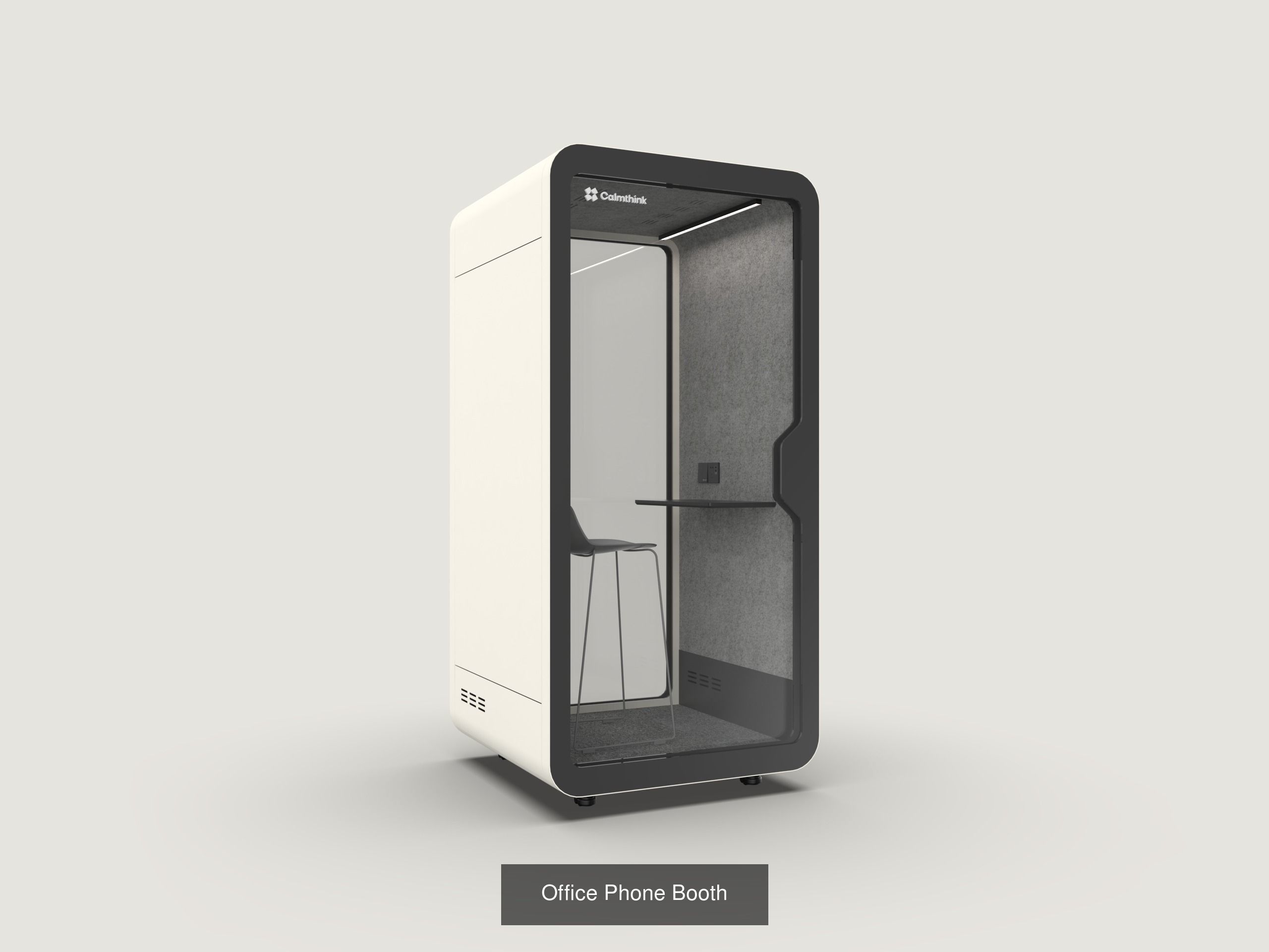 Office Booth 3D Model Collection_1