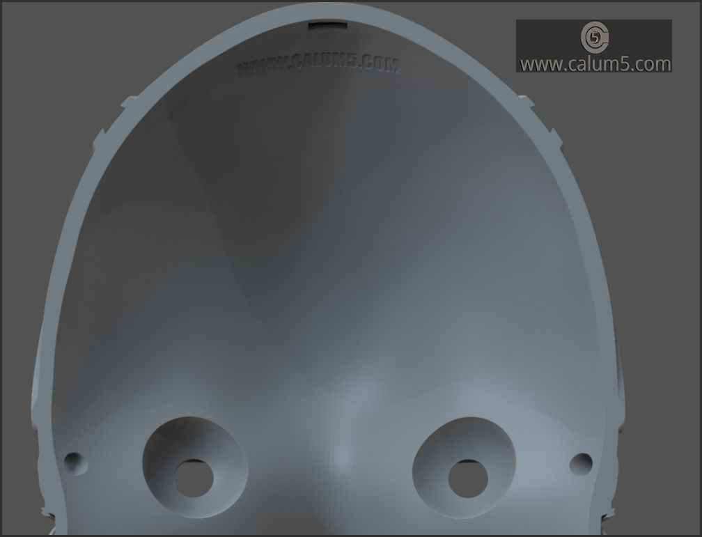 ATHENA WALL MASK 3D print model_19