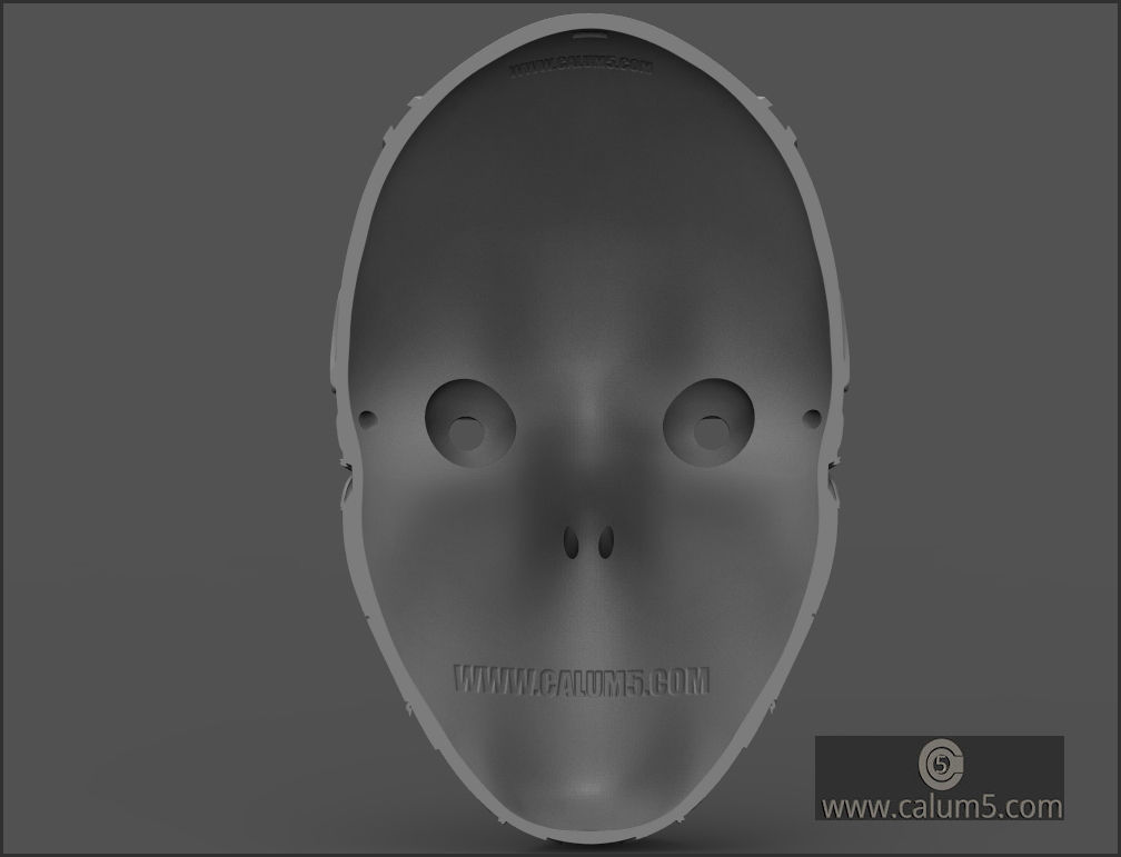 ATHENA WALL MASK 3D print model_11