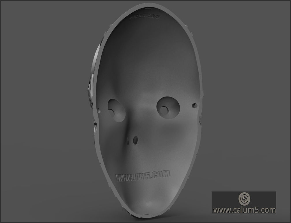 ATHENA WALL MASK 3D print model_10