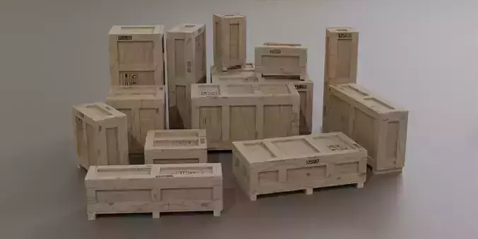 Cargo crates pack 1