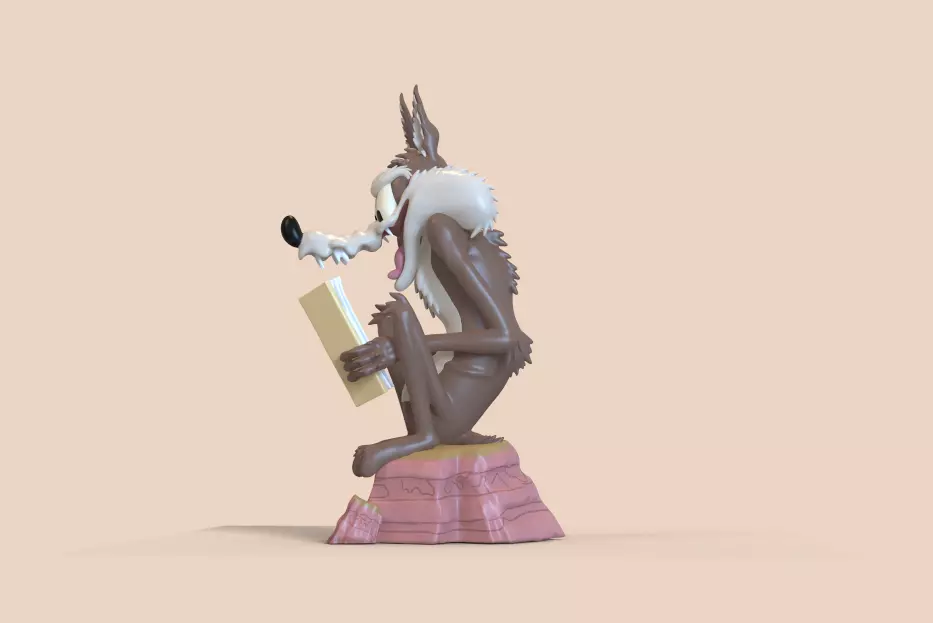 WILE E COYOTE ACME BOOK - PARTS AND COMPLETE  3D print model_0