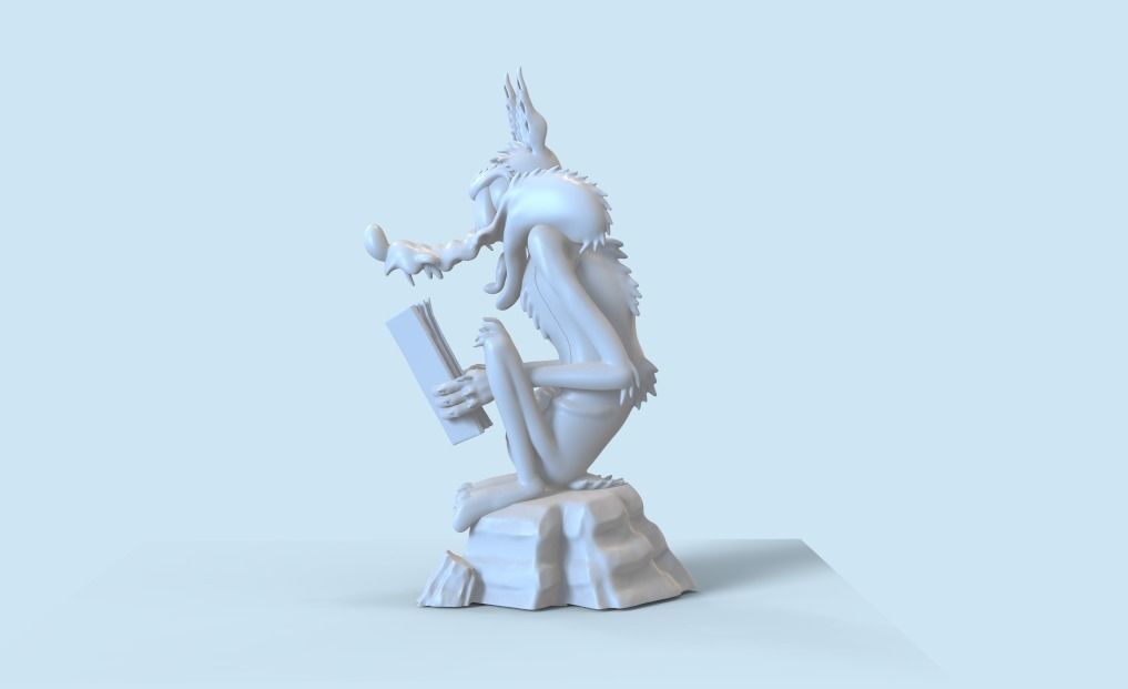 WILE E COYOTE ACME BOOK - PARTS AND COMPLETE  3D print model_7