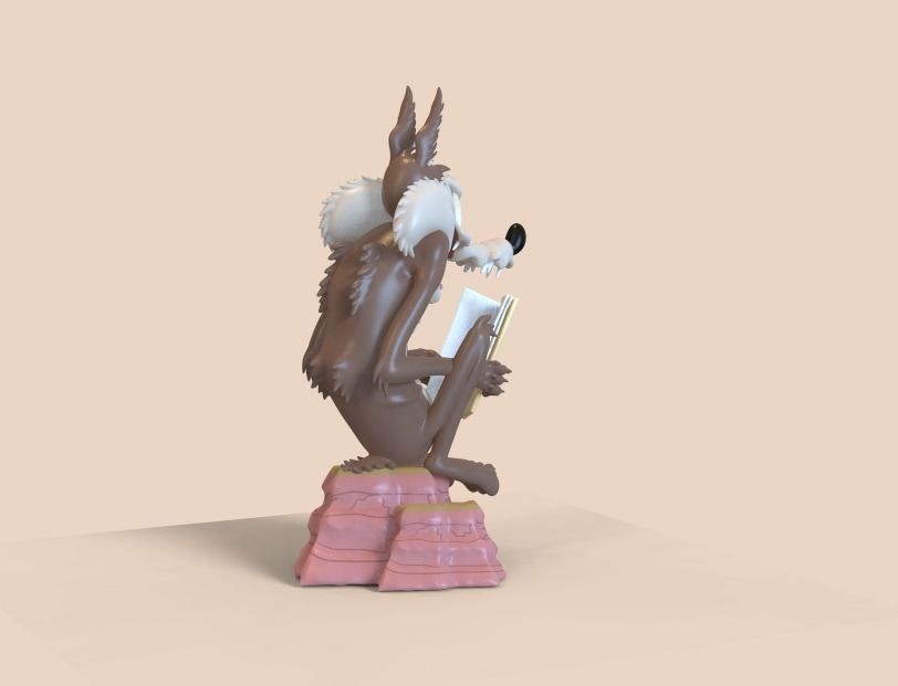 WILE E COYOTE ACME BOOK - PARTS AND COMPLETE  3D print model_4