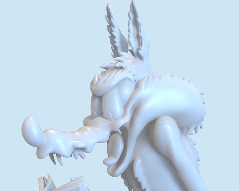 WILE E COYOTE ACME BOOK - PARTS AND COMPLETE  3D print model_11