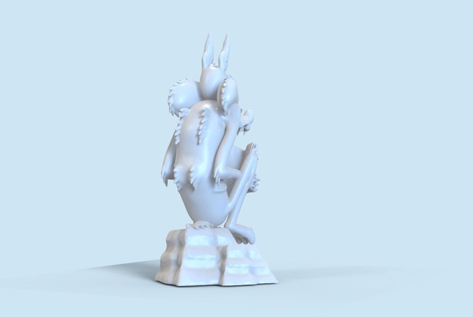 WILE E COYOTE ACME BOOK - PARTS AND COMPLETE  3D print model_8