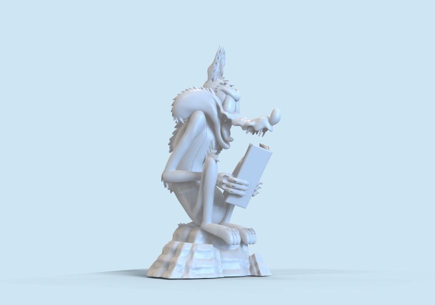 WILE E COYOTE ACME BOOK - PARTS AND COMPLETE  3D print model_10