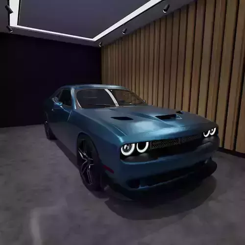dodge challenger 2015 3D model