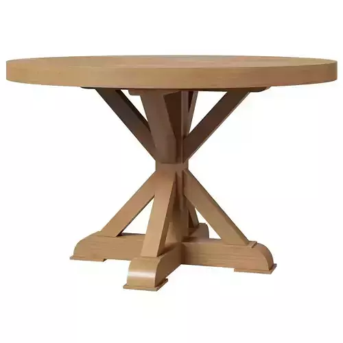 Atelier Demurge collection Normandy round dining table