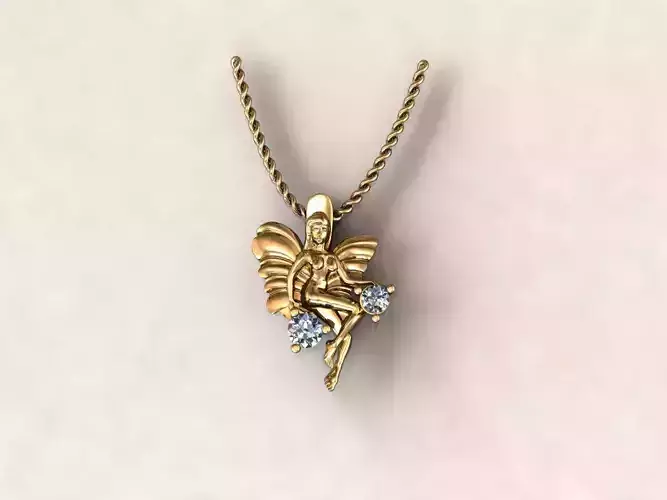 Fairy angel pendant 5