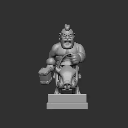 Runner clash royale 3d model