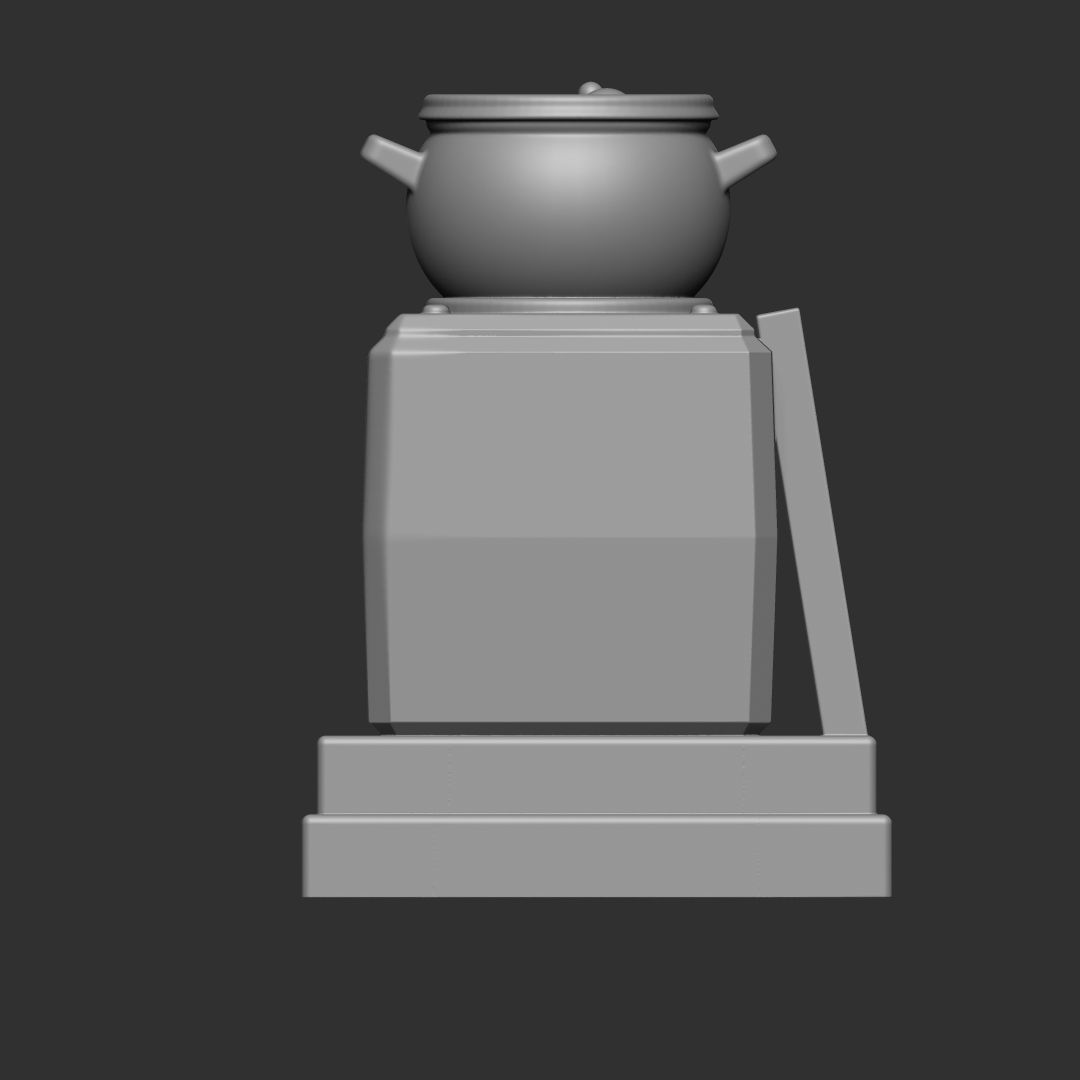 Furnace clash royale 3d model 3D print model_2