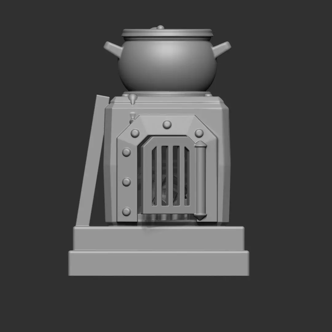 Furnace clash royale 3d model 3D print model_0