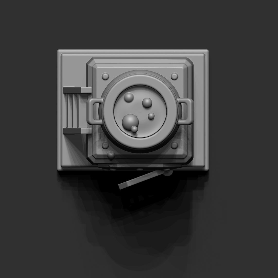 Furnace clash royale 3d model 3D print model_5