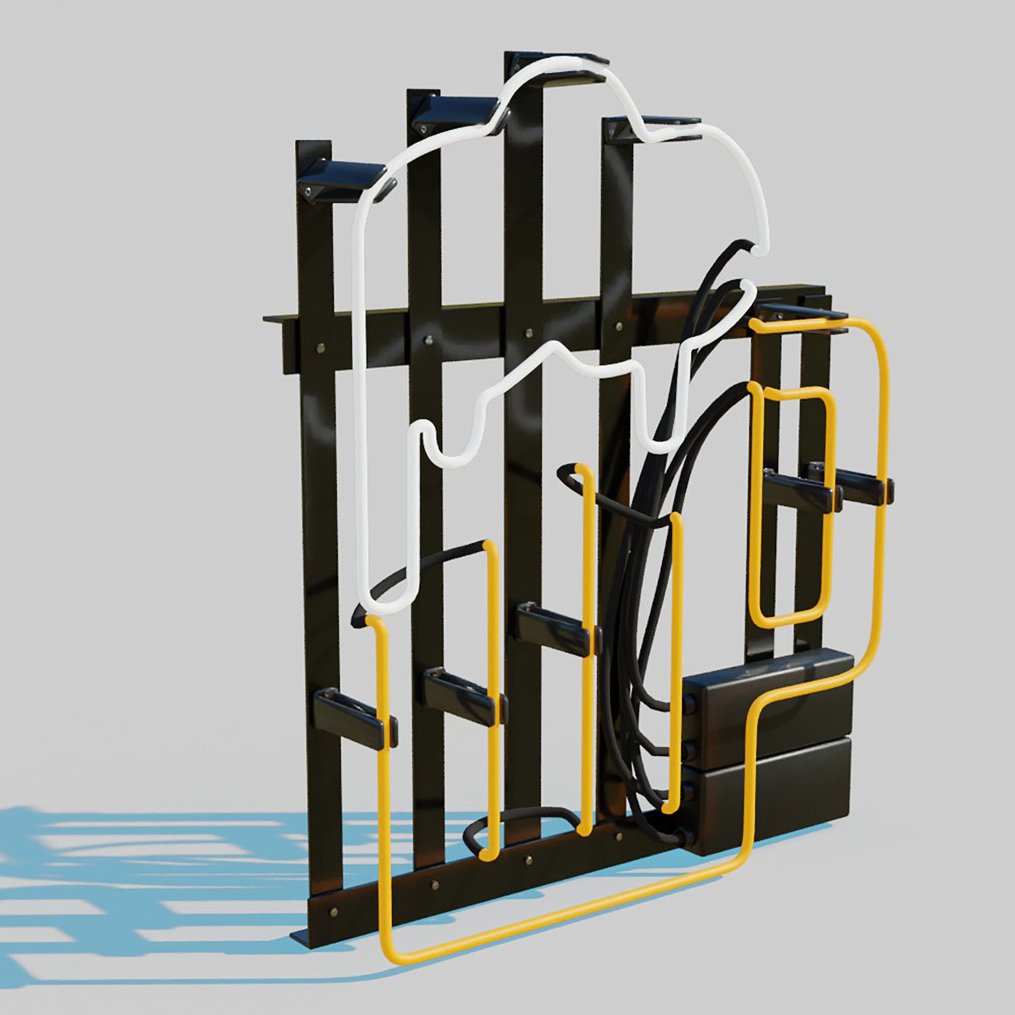 Cyberpunk Street Pack 3D model_36