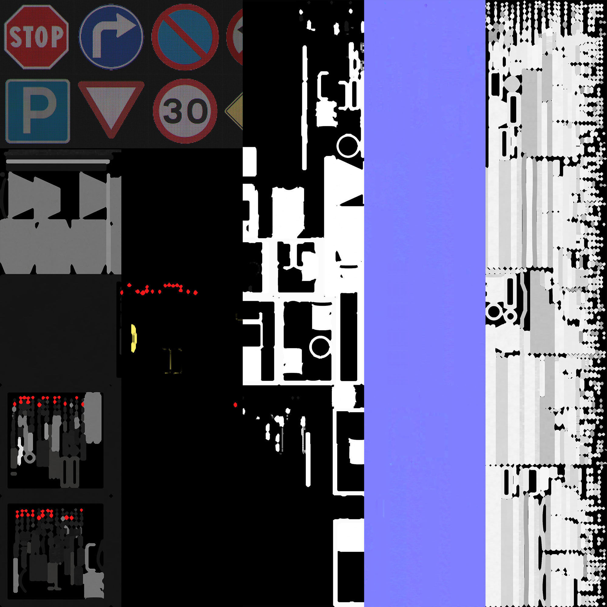 Cyberpunk Street Pack 3D model_29