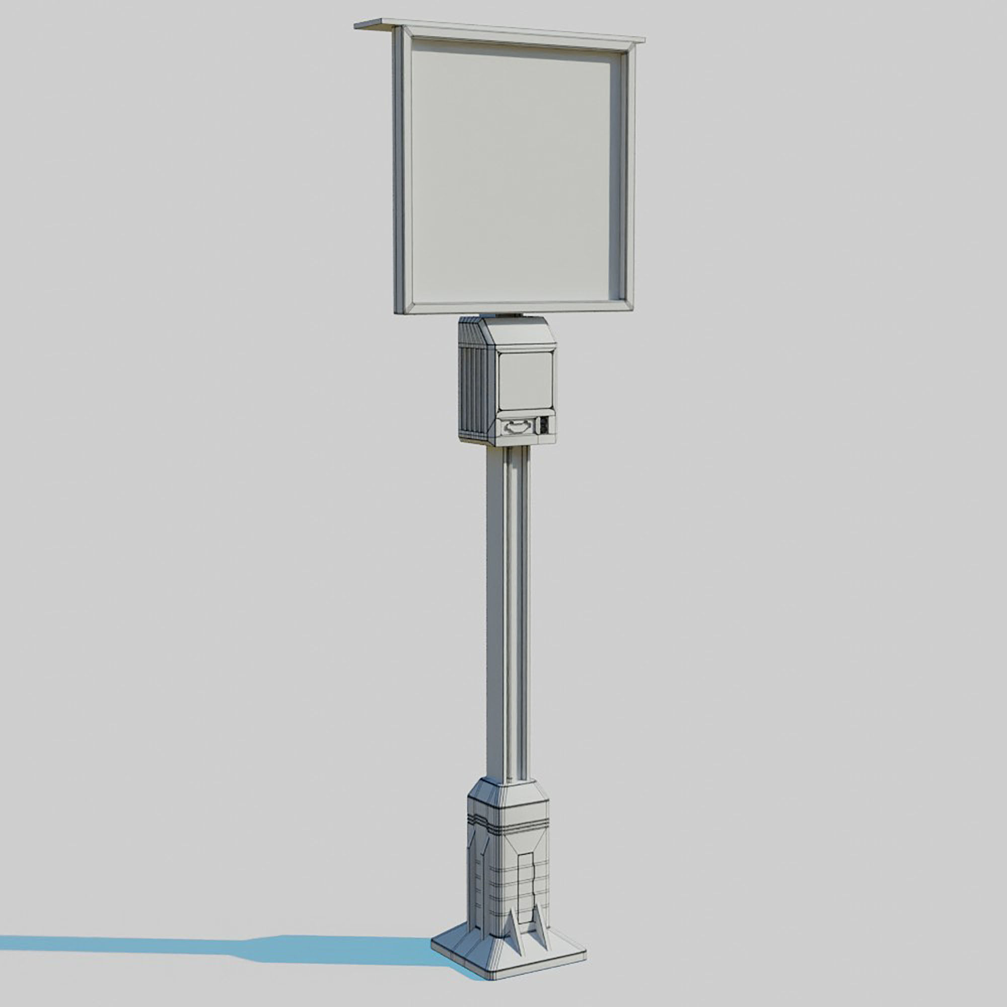 Cyberpunk Street Pack 3D model_25