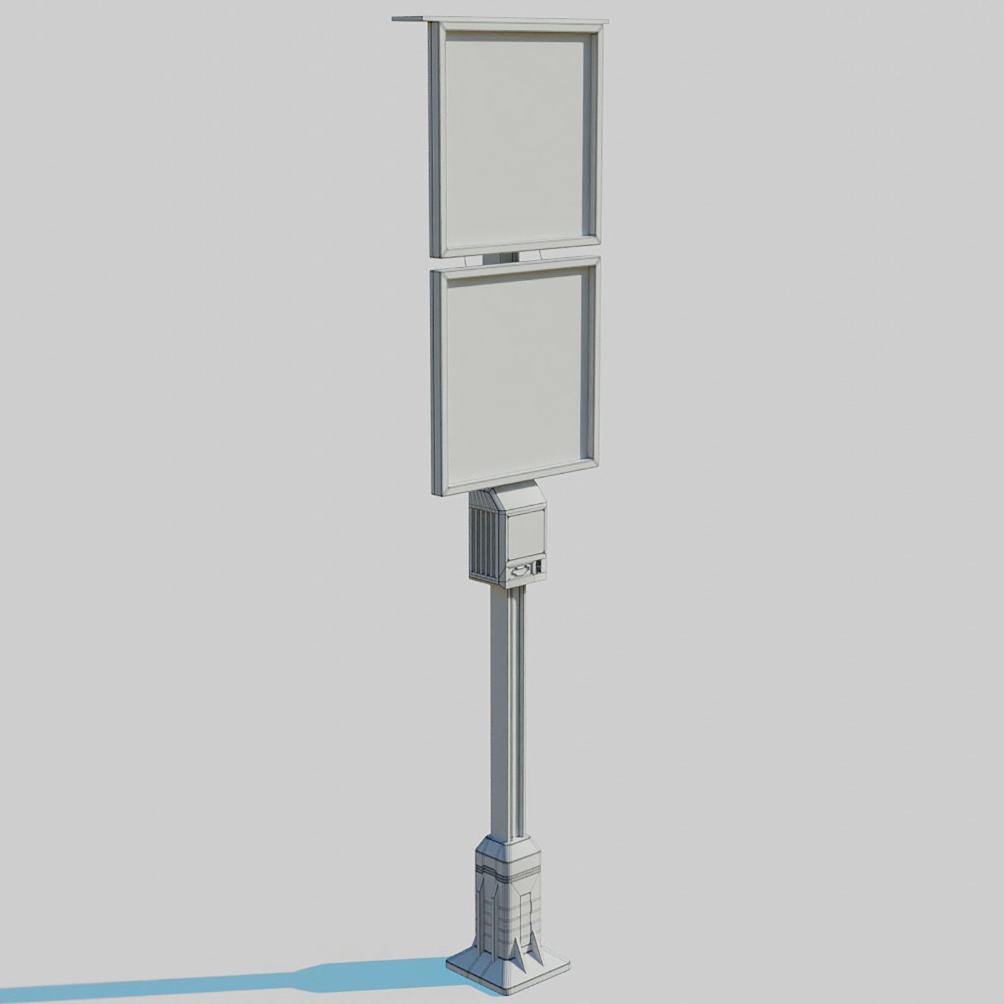 Cyberpunk Street Pack 3D model_28