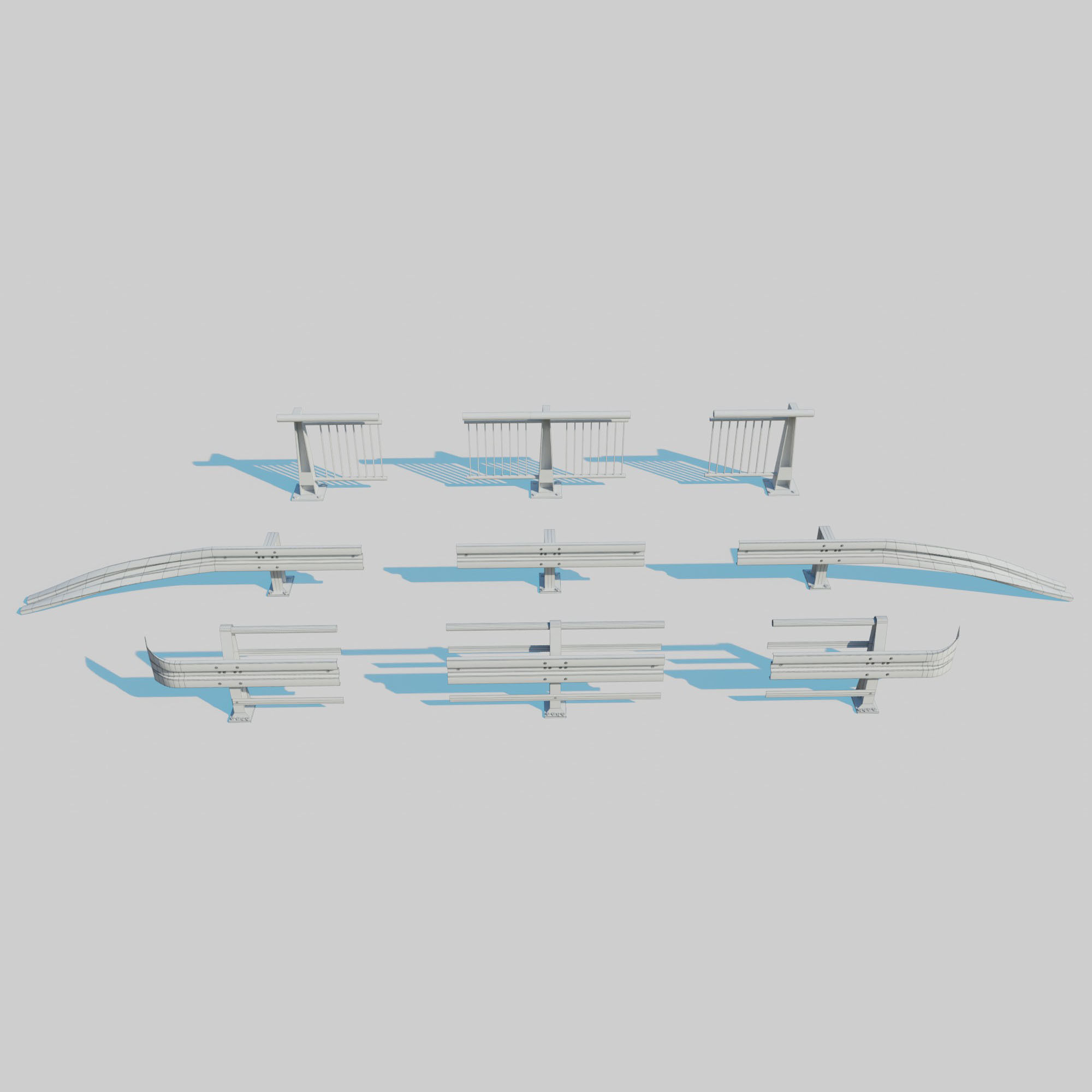 Cyberpunk Street Pack 3D model_56