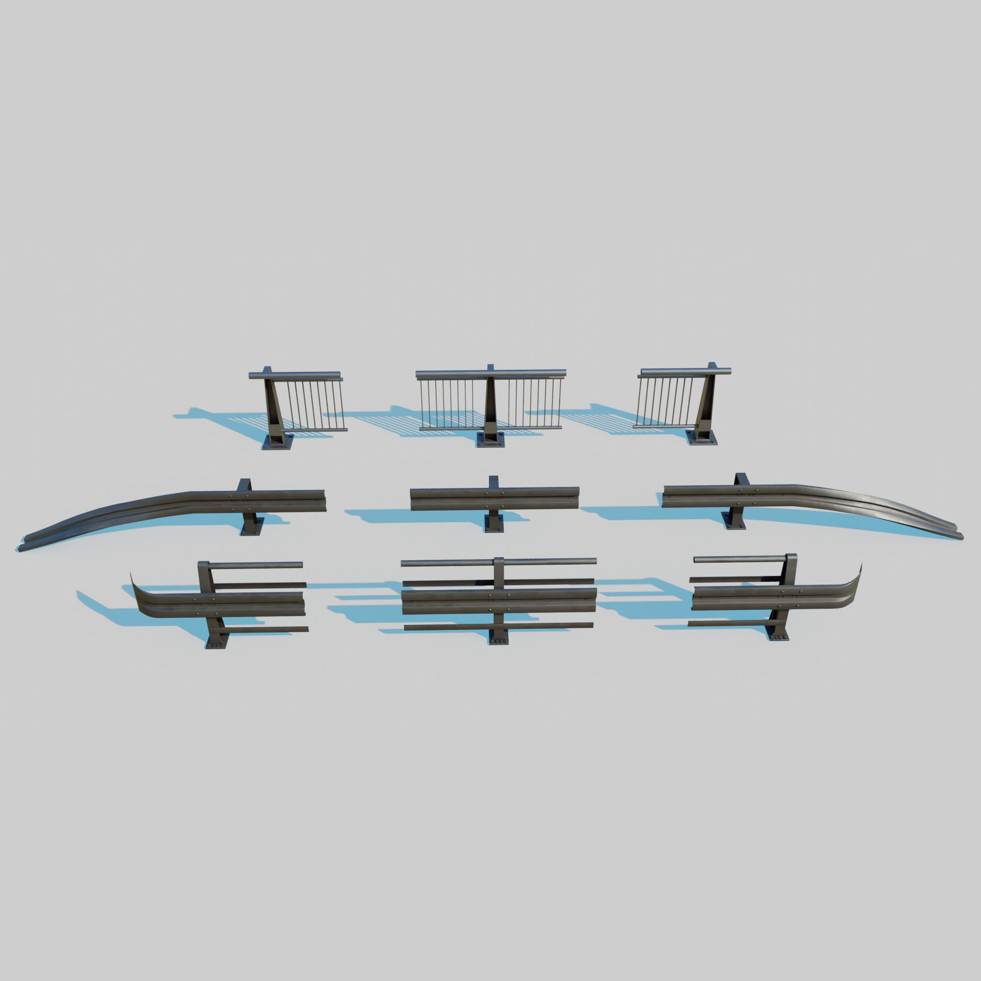 Cyberpunk Street Pack 3D model_55