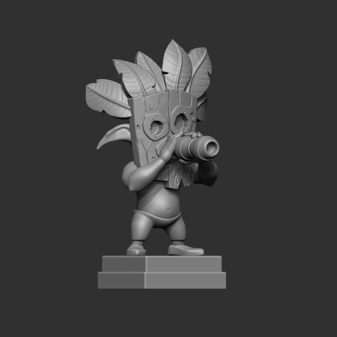 dart goblin clash royale 3D print model_4