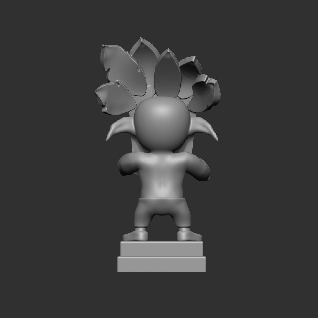 dart goblin clash royale 3D print model_2