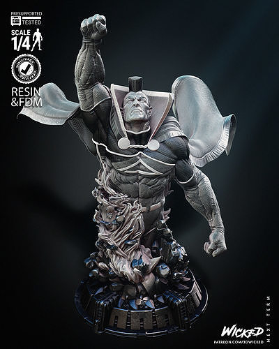 Wicked Marverl Gladiator Bust Tested for 3D Printing 3D print model