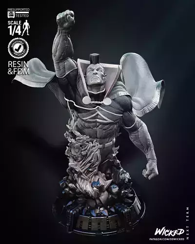 Wicked Marverl Gladiator Bust Tested for 3D Printing