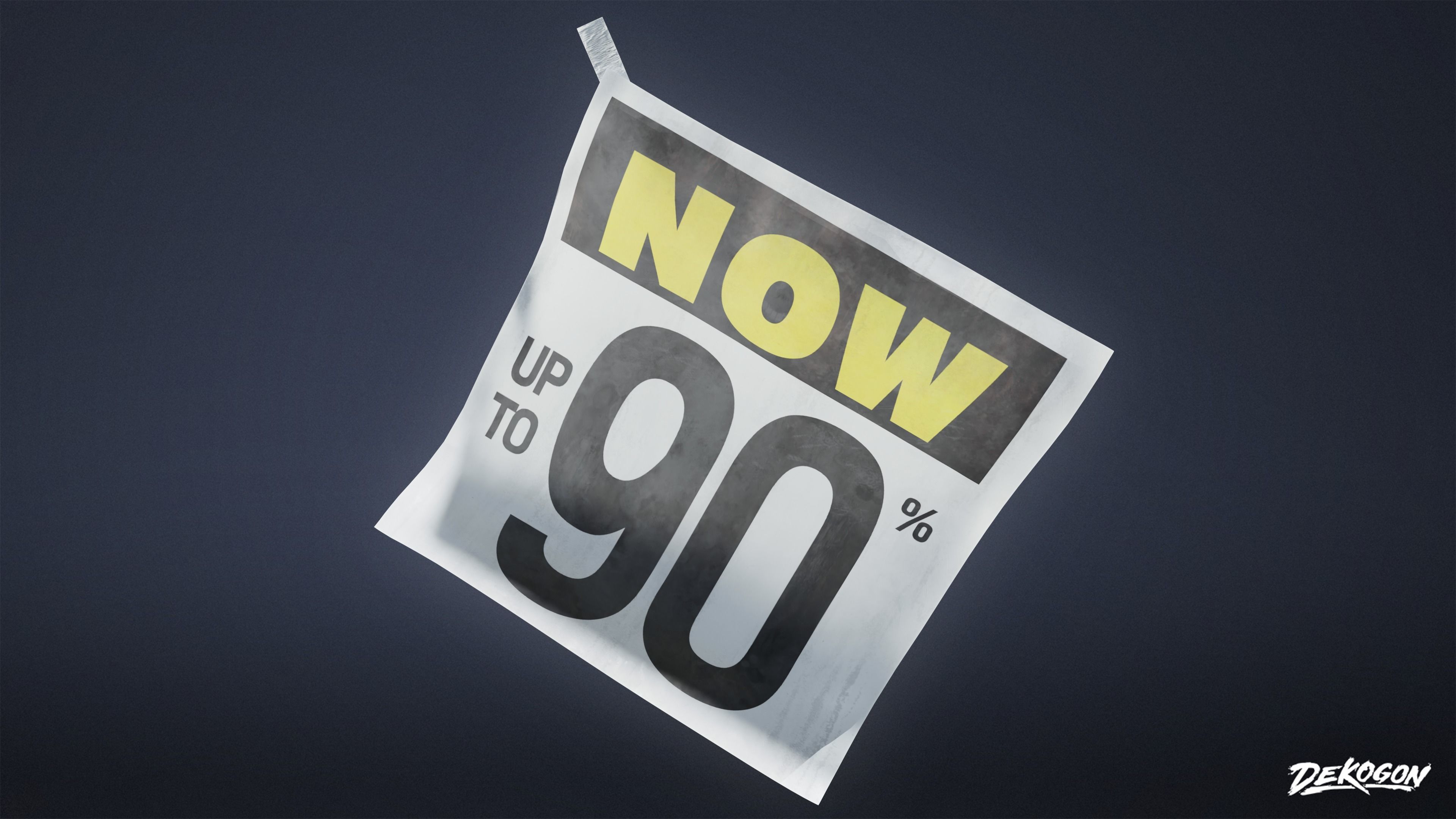 SIGNAGE - Business Signs 02 - LOW POLY AND NANITE Low-poly 3D model_22