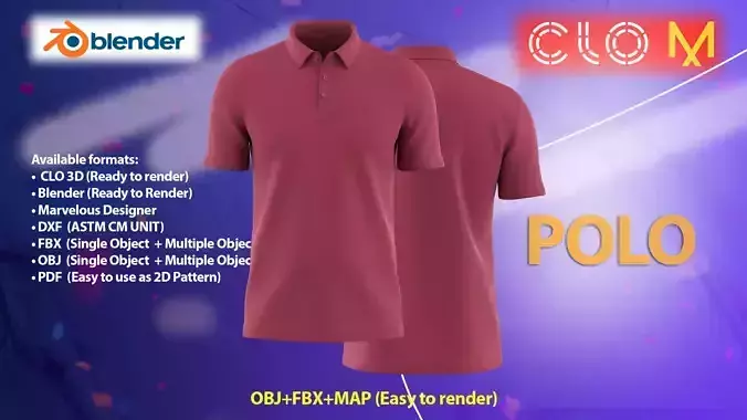 Men Regular-Fit Quick-Dry Golf Polo CLO FILE