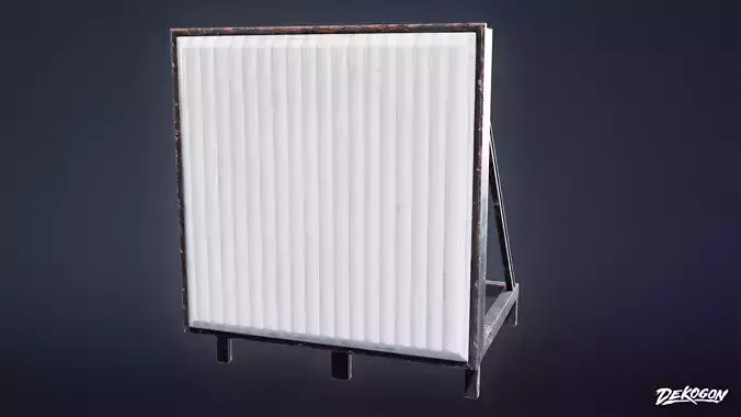 SIGNAGE - Roof Sign 02 - LOW POLY AND NANITE