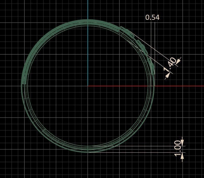 Golden Ring With Flowers Print 3D print model_10