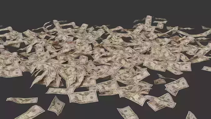 Fifty Dollar Currency Stack