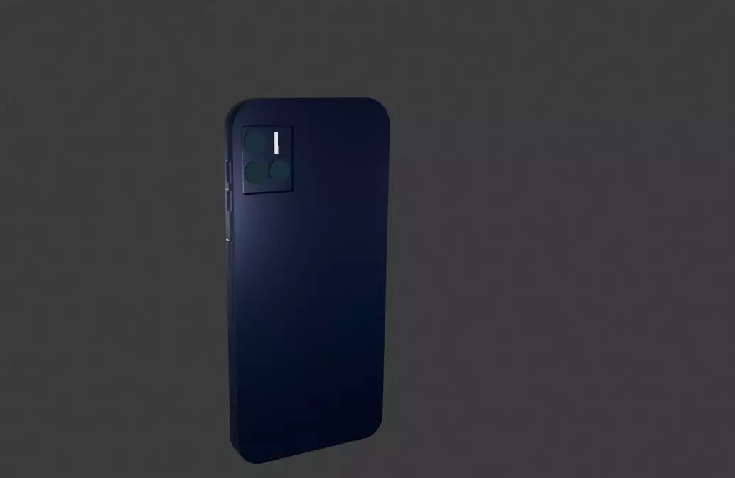 Smartphone 3D model_0