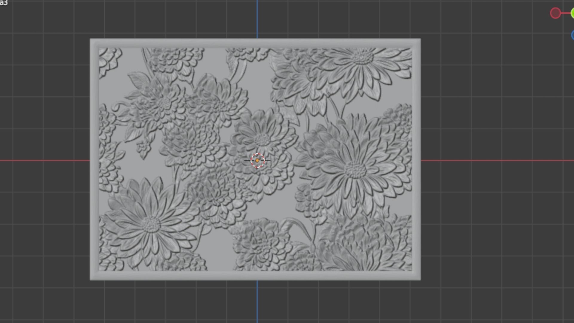 Modern Wall Panel Relief for CNC and 3D Printing 07 3D print model_8