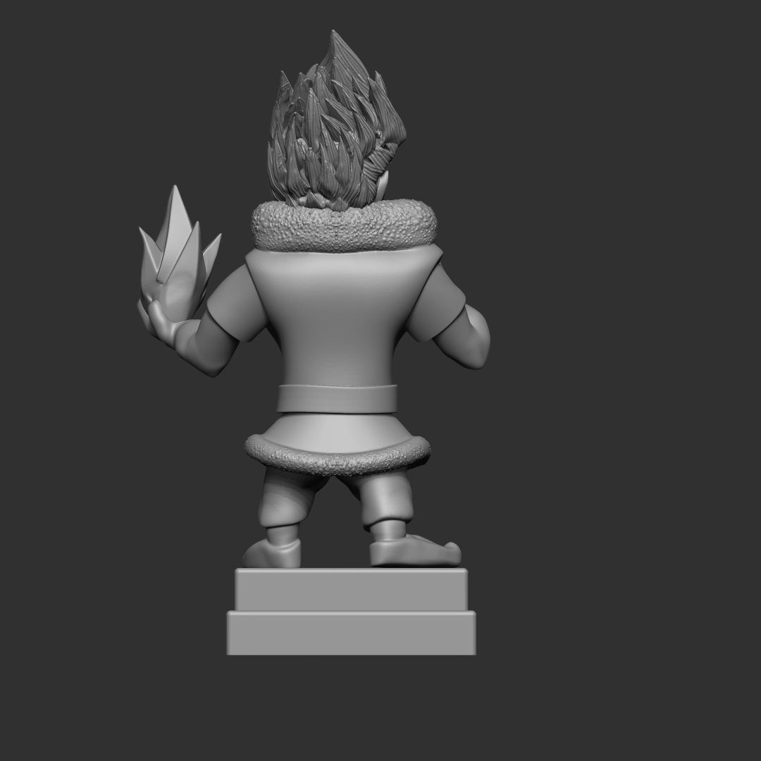 Clash royale ice wizard 3d model 3D print model_2