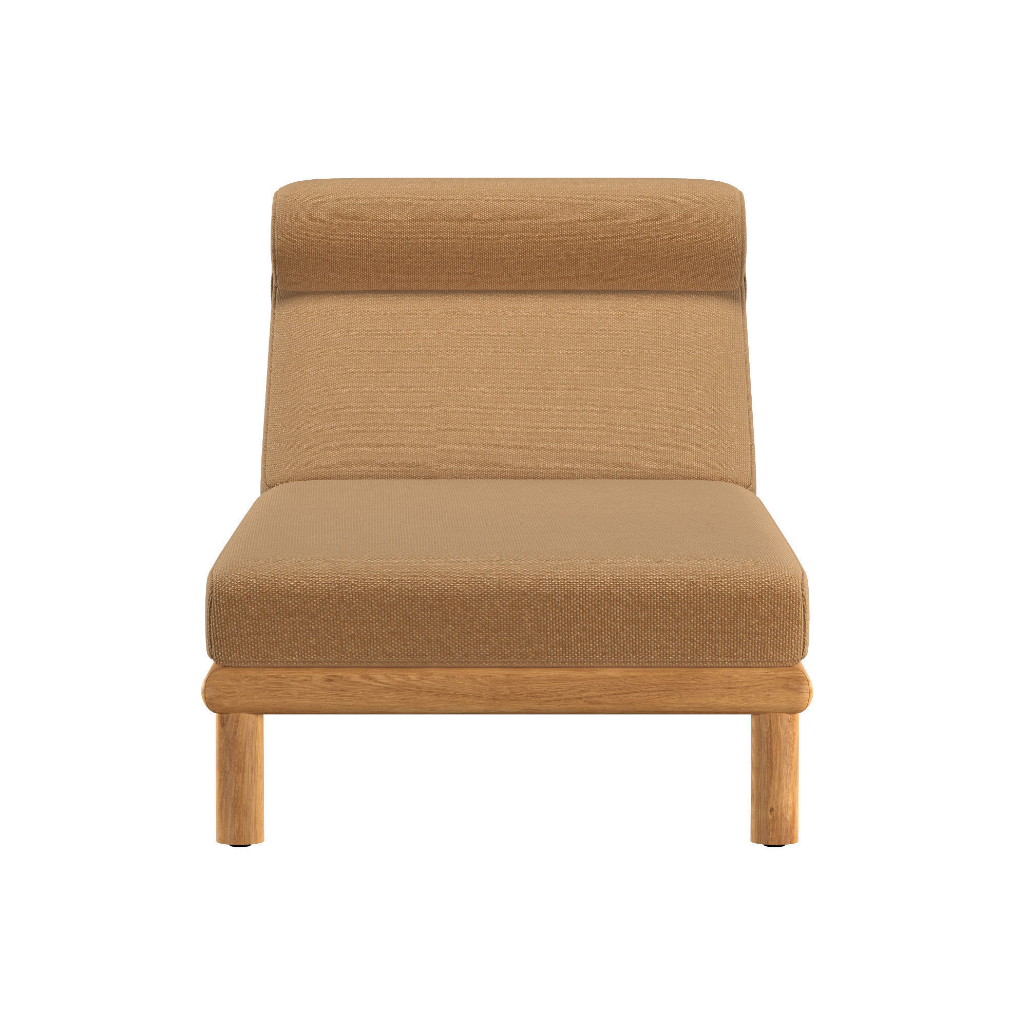 PALMA TEAK CHAISE 3D model_2