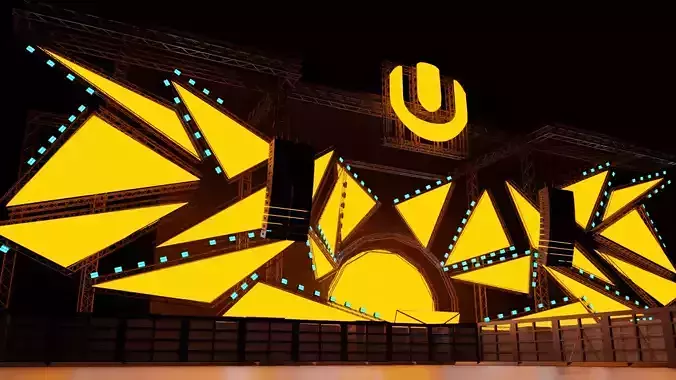 Ultra Miami 2024 Mainstage Ready for Mapping 