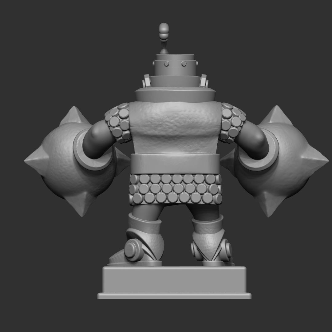 Mega Knight of Clash Royale 3d model 3D print model_2