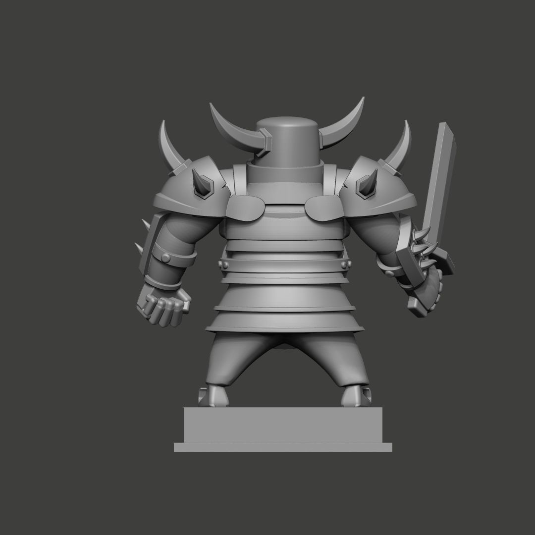 PEKKA from Clash royale 3d model 3D print model_2