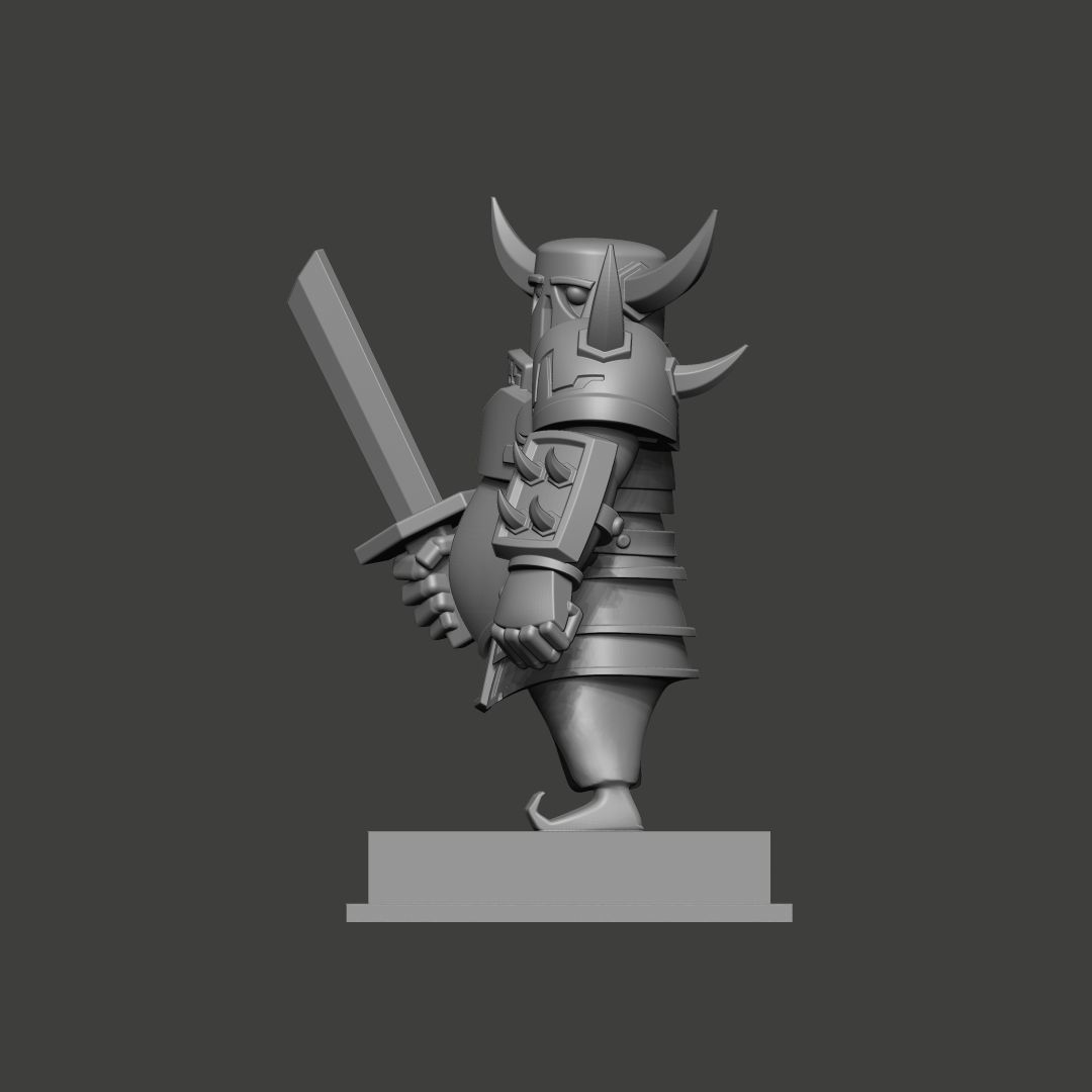 PEKKA from Clash royale 3d model 3D print model_3