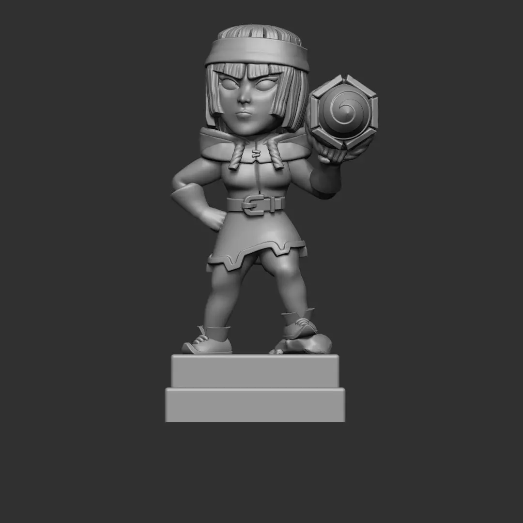 Clash Royale Firecracker 3d model 3D print model_0