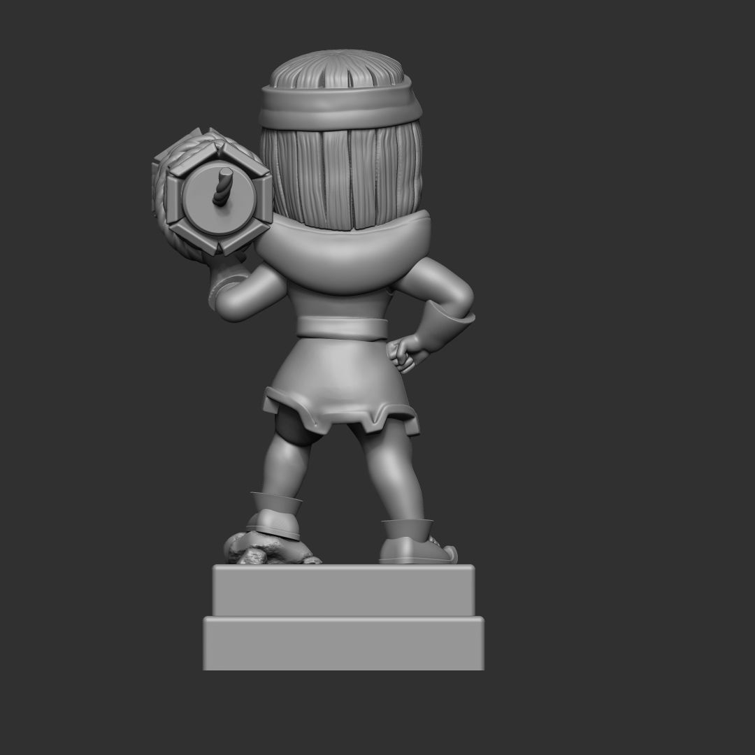 Clash Royale Firecracker 3d model 3D print model_2