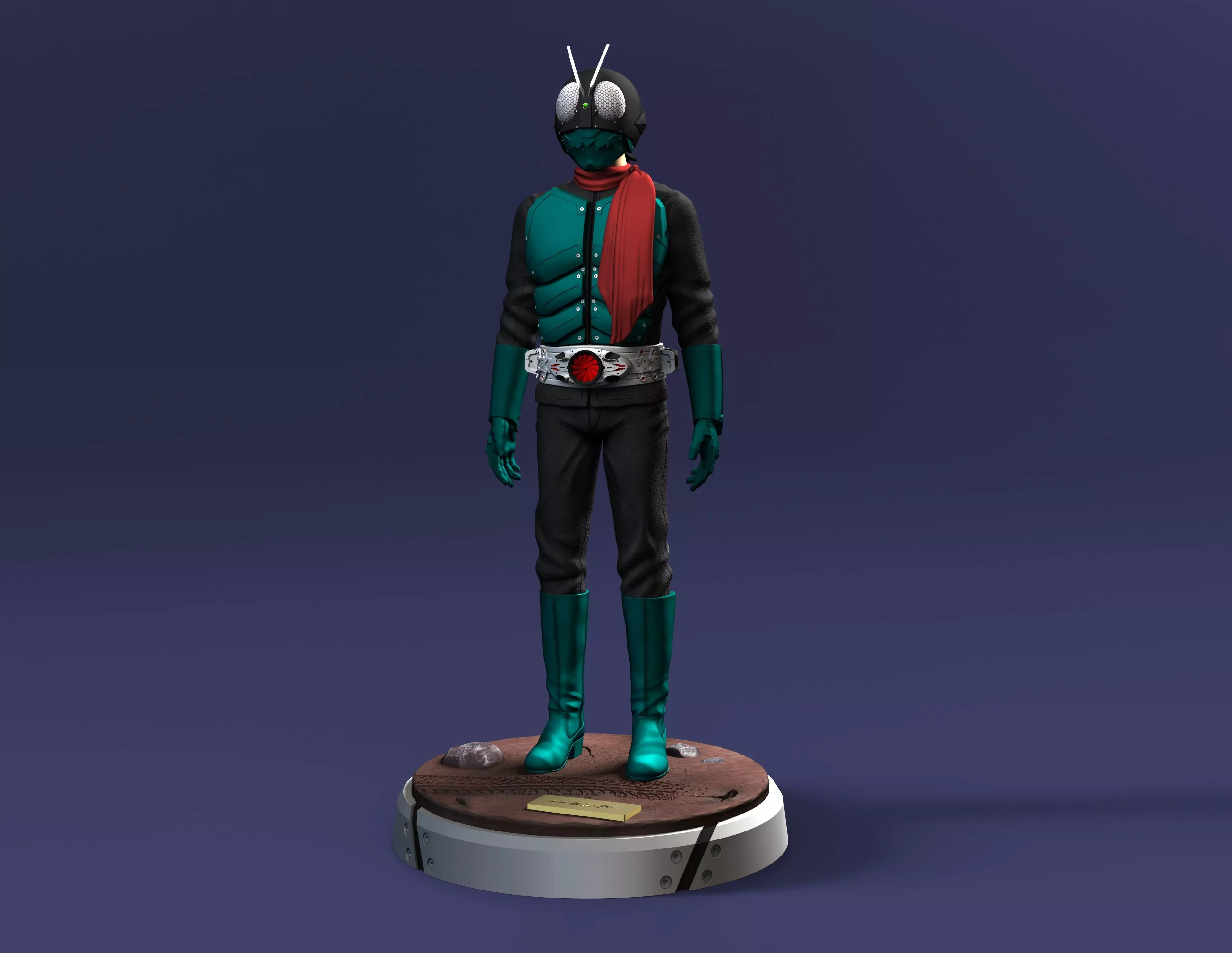 Shin Kamen Rider 3D print model_0