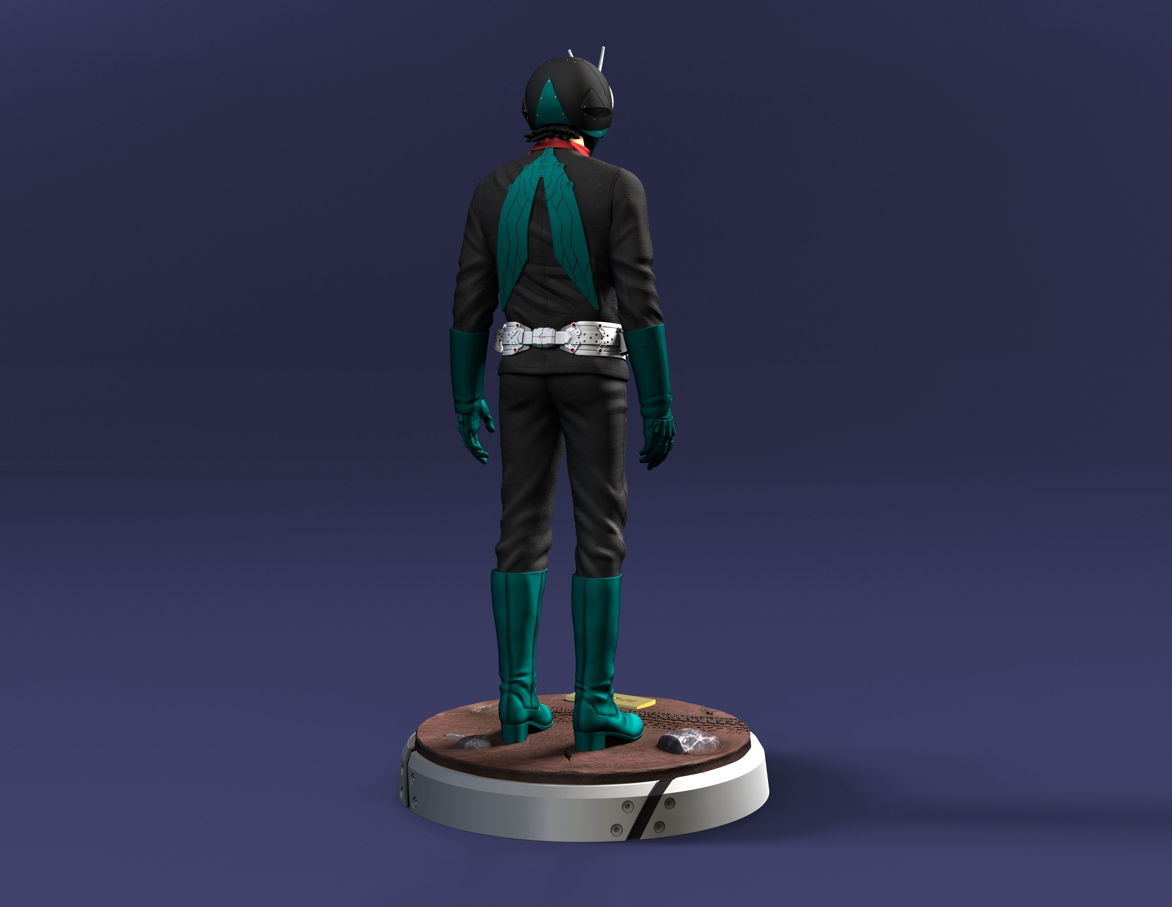 Shin Kamen Rider 3D print model_1