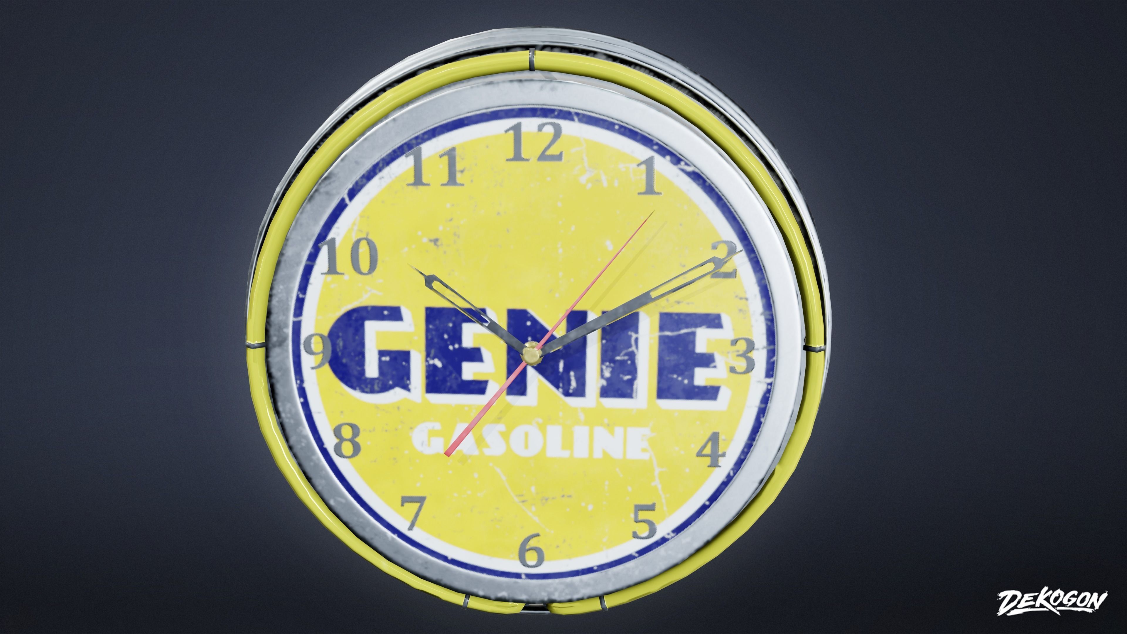 SIGNAGE - Sign Neon Set 02 - LOW POLY AND NANITE Low-poly 3D model_16